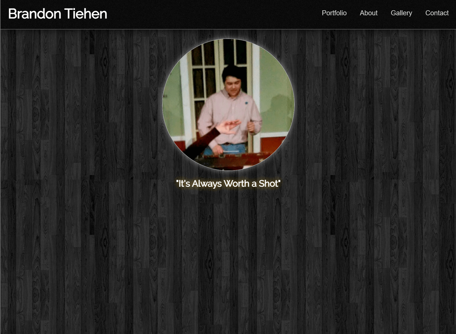 Creative Portfolio (Example, HTML/CSS/jQuery)